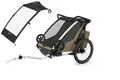 Produktbild: Thule Chariot Cross 2er Double Multisport Fahrradanhänger Anhänger Faded Khak...