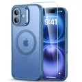 Produktbild: ESR für iPhone 16 Hülle 4-in-1-Set, für MagSafe, Mattiertes Blau