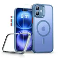 Produktbild: ESR CLASSIC PRO HÜLLE FÜR MAGSAFE IPHONE 16 HALOLOCK SET FROSTED BLUE