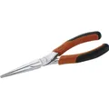 Produktbild: Bahco ERGO Flachrundzange mit Öffnungsfeder, Zwei-Komponenten-Griffen, lange Backen, verchromt(160 mm) I (160 mm) (2430 GC-160IP)