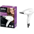 Produktbild: Braun Haartrockner Satin Hair 1 PowerPerfection, HD180, 1800 Watt, 2 Gebläsestufen, weiß