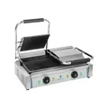 Produktbild: Kontaktgrill Elektrogrill Elektro Doppel Panini Toaster Grill Edelstahl 2200W