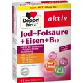 Produktbild: Doppelherz Jod+Folsäure+Eisen+B12 Tabletten 45 St