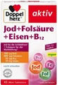 Produktbild: Doppelherz Jod+Folsäure+Eisen+B12 Tabletten 45 St