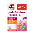 Produktbild: Doppelherz Jod + Folsäure + Eisen + B12, 45 Tbl