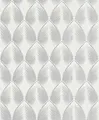 Produktbild: Rasch Tapeten Vliestapete (Exotic) Weiß Silberne 10, 05 M x 0, 53 M Yucatan 535839