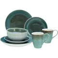 Produktbild: CreaTable, 25863, Caldera Grün, Kombiservice 8-tlg, Steinzeug - Grün