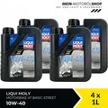 Produktbild: Liqui Moly Motorbike 4T Basic Street 10W-40 Motorrad Öl 4x1 Liter = 4 Liter