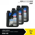 Produktbild: Liqui Moly Motorbike 4T Basic Street 10W-40 Motorrad Öl 3x1 Liter = 3 Liter