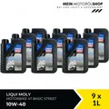 Produktbild: Liqui Moly Motorbike 4T Basic Street 10W-40 Motorrad Öl 9x1 Liter = 9 Liter