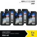 Produktbild: Liqui Moly Motorbike 4T Basic Street 10W-40 Motorrad Öl 5x1 Liter = 5 Liter