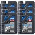 Produktbild: LIQUI MOLY Motorbike 4T 10W-40 6L Basic Street Motorrad Motoröl API SL JASO MA2
