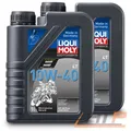 Produktbild: LIQUI MOLY 2x 1 L LITER MOTORBIKE 4T 10W-40 MOTOR-ÖL MOTOREN-ÖL