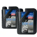 Produktbild: Motoröl 10W-40 Liqui Moly Motorbike 4T 2x1 Liter