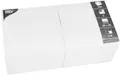 Produktbild: PAPSTAR Geschirr-Set Servietten 33x33cm 3-lagig 1/4-Falz VE=250 Stück weiß (4 Stück)
