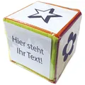 Produktbild: Blanko-Würfel mit Einstecktaschen 6 cm, Demonstrationswürfel, Fangspiel