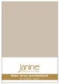 Produktbild: Janine Spannbettlaken Janine Design Feinjersey Spannbetttuch 150 x 200 Baumwolle Waschbar, 100% Baumwolle