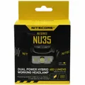 Produktbild: Nitecore NU35 LED Kopflampe, Stirnlampe, Headlamp, USB-C, max. 460 Lumen    Schw