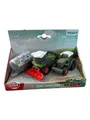 Produktbild: Dickie Toys Fendt Spielzeug Set 3-teilig Traktor Anhänger Fahrzeuge ab 3 NEU