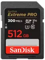 Produktbild: SanDisk SDXC Extreme Pro 512GB 300MB/s V90 UHS II