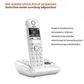 Produktbild: Gigaset AS690A - Schnurlostelefon mit Anrufbeantworter - DECT-Telefon mit Freisp