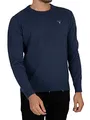Produktbild: GANT Herren Classic Cotton C-Neck Pullover, Dark Jeansblue Melange, S