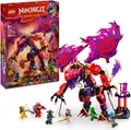 Produktbild: LEGO® Chaosdrache Donnerzahn (71832), LEGO® Ninjago Konstruktionsspielsteine, (668 St), Made in Europe