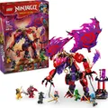 Produktbild: LEGO NINJAGO Chaosdrache Donnerzahn - Spielzeug mit 6 Ninja Minifiguren - Rollenspiel Bauset für Jungen und Mädchen ab 8 Jahren - Geschenke für Fans der TV-Serie Aufstieg der Drachen 71832
