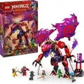 Produktbild: LEGO NINJAGO Chaosdrache Donnerzahn - Spielzeug mit 6 Ninja Minifiguren - Rollenspiel Bauset für Jungen und Mädchen ab 8 Jahren - Geschenke für ... - Bronze