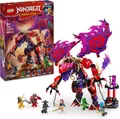 Produktbild: LEGO NINJAGO Chaosdrache Donnerzahn - Spielzeug mit 6 Ninja Minifiguren (71832)