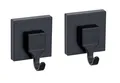 Produktbild: Vacuum-Loc® Wandhaken Quadro 2er Set, Bad-Haken aus Kunststoff, Befestigen oh...