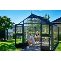Produktbild: Juliana Gewächshaus 'Premium' 296 x 439 cm mit 3 mm Sicherheitsglas anthrazit/schwarz