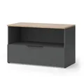 Produktbild: Vicco Kommode Wido, Anthrazit/Sonoma, 80 x 50 cm