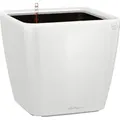 Produktbild: Lechuza® Pflanzgefäß Quadro Premium LS 28 cm x 28 cm x 26 cm Weiß hochglanz
