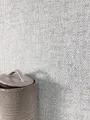 Produktbild: Newroom Vliestapete, Grau Tapete Struktur Modern - Uni Einfarbig Silber Monochrom Schlicht für Schlafzimmer Wohnzimmer Küche, Unitapete, Textil-Optik