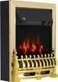 Produktbild: HOMCOM LED Elektrokamin Kamin Kaminofen Standkamin Gold