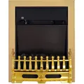 Produktbild: ELEKTROKAMIN Kaminofen 1000/2000W Elektrischer Kamin Standkamin Gold