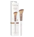 Produktbild: Luvia Cosmetics Professioneller Make-up Pinsel Luvia, Blush Schminkpinsel, Bronzer Pinsel, angeschrägter Puder Pinsel, veganer Kosmetikpinsel, 213 // Blush Brush - Elegance