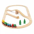 Produktbild: BRIO 65 Jahre Holzeisenbahn Jubiläums-Zugset 32-tlg. Holzeisenbahn Spielzeug