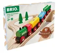 Produktbild: Brio World Eisenbahn Set 65 Jahre Holzeisenbahn Jubiläums Zugset 32 Teile 36036