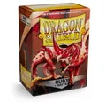 Produktbild: Dragon Shield Sammelkarte Dragon Shield Kartenhüllen 63 x 88mm Matte Sleeves Ruby (100)