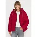 Produktbild: Steppjacke CECIL, Damen, Gr. XL (44), beaujolais rot, Stoff, Obermaterial: 100% Polyester; Futter: 100% Polyester; Füllung: 100% Polyester, unifarben, normal hüftlang, ohne Ausschnitt, Bündchen, Jacken