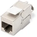 Produktbild: Digitus Keystone-Modul DN-93615, geschirmte Buchse, RJ45 Cat 6A, werkzeuglose Montage, Metall