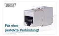 Produktbild: DIGITUS Professional® CAT6a 10Gbit  Keystone Modul DN-93615 werkzeuglose Montage