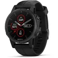 Produktbild: Garmin 010-01987-03 Fenix 5S Plus Sapphire Schwarz - Schwarz