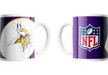 Produktbild: Minnesota Vikings Classic Mug Shadow Logo & Shield American Football NFL Lila-33