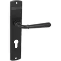 Produktbild: Türgriff loft black PZ-Profilzylinder 72 - Domino
