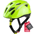 Produktbild: ALPINA XIMO - Leichter, Sicherer & Bruchfester Fahrradhelm Mit LED-Licht Für Kinder, be Visible Reflective, 49-54 cm