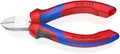 Produktbild: KNIPEX Seitenschneider verchromt mit Comfort-Griffen 125 mm, 70 05 125