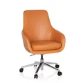 Produktbild: hjh OFFICE Profi Chefsessel BARENO Leder mit Armlehnen